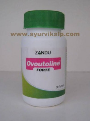 Zandu, OVOUTOLINE FORTE 50 Tablets, For Dysmenorrhoea, Irregular Menstruation